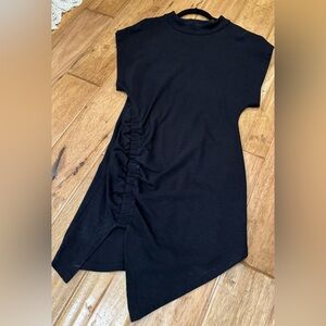 Free People Black Short Fitted Dress